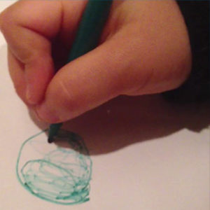 たむらひまりちゃん（4歳）「絵描き歌～たいよう～」